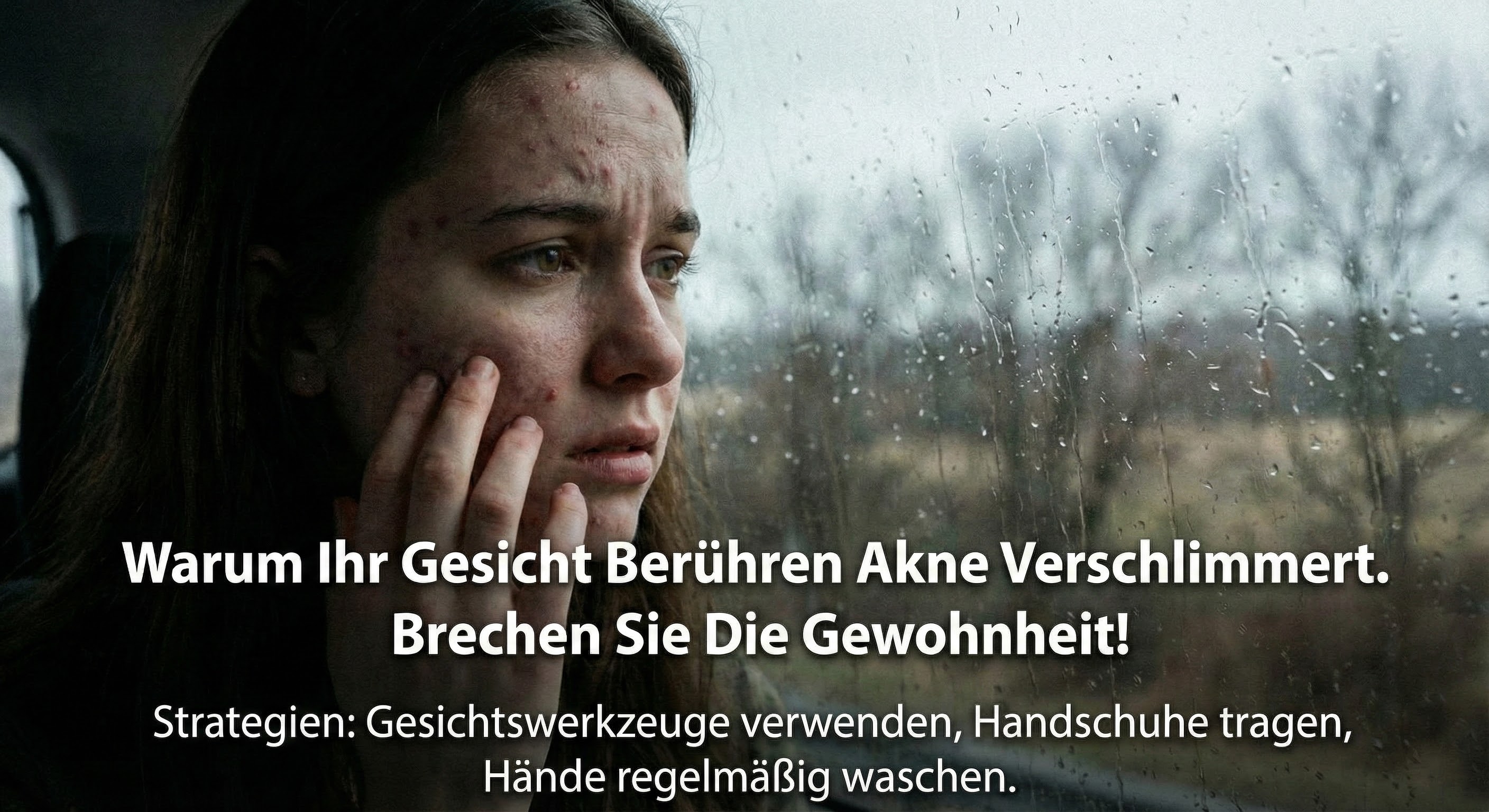 Akne und übermäßiges Berühren: Warum du aufhören solltest, dein Gesicht zu berühren