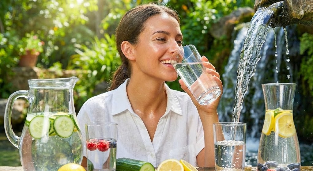 Eau pour une peau saine : Combien il vous en faut pour un teint éclatant