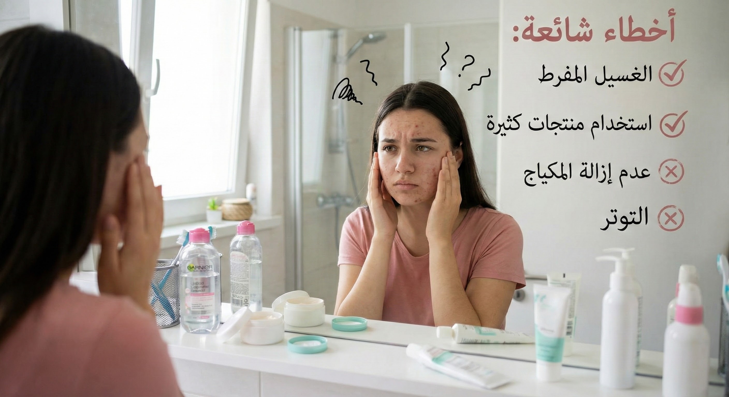 لماذا لا يختفي حب الشباب لديك: أخطاء شائعة ترتكبها الشابات