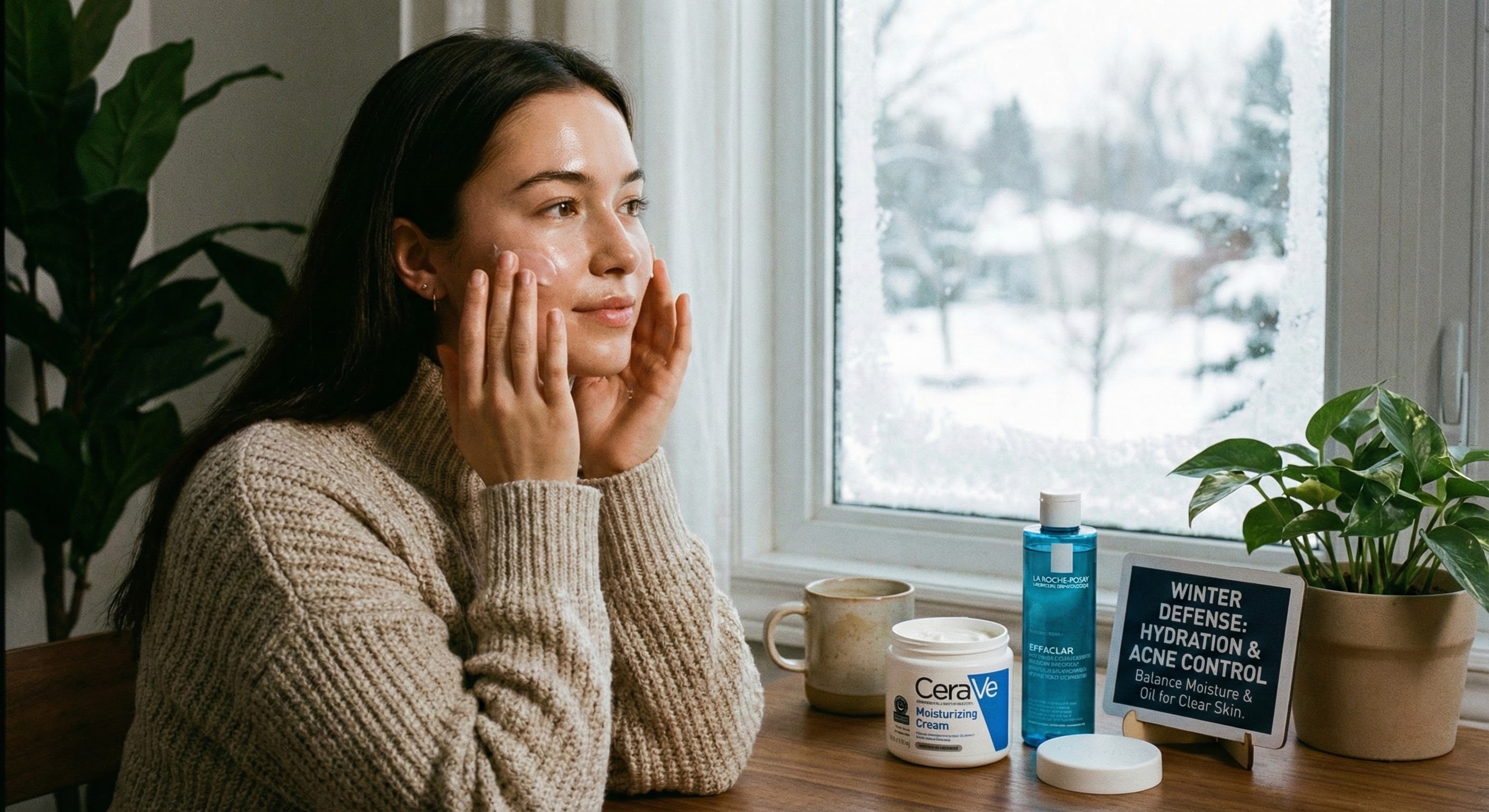 Winterakne: Wie man Trockenheit und Ausbrüche verhindert