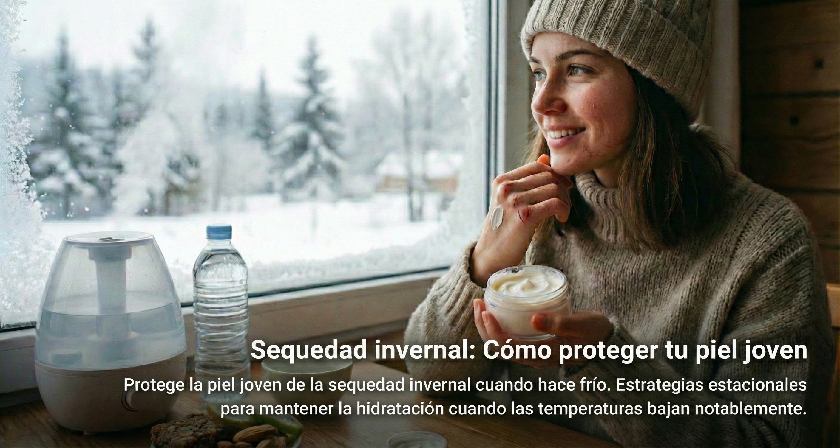 Sequedad invernal: cómo proteger tu piel joven