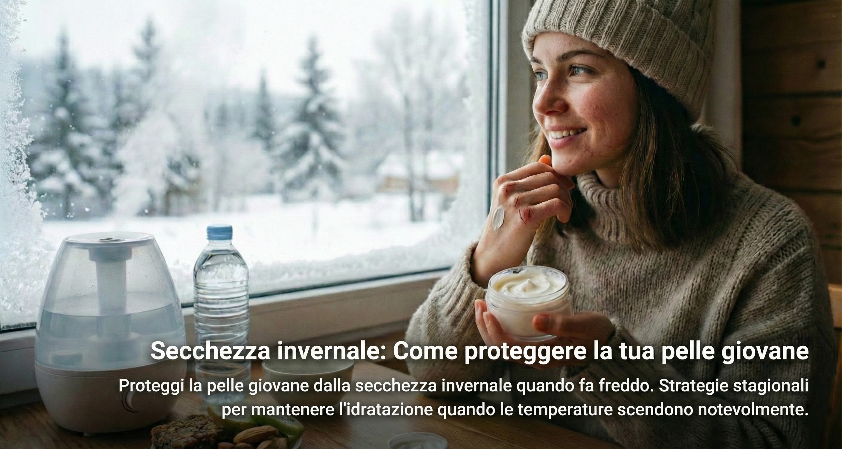 Secchezza invernale: come proteggere la tua pelle giovane